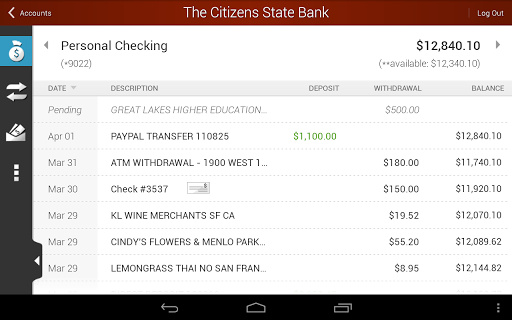 【免費財經App】The Citizens State Bank-APP點子