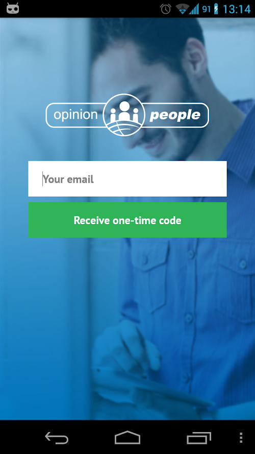 Android application opinion people screenshort