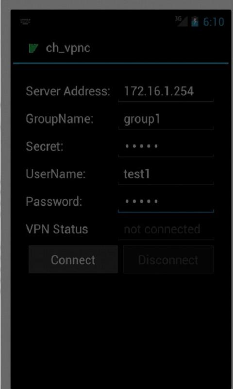 ch_vpnc Screen 3