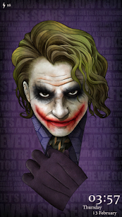 Joker Fan Art Live LockerTheme