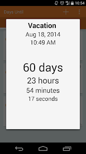Days Until (Cards UI) Screen 3