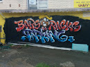 Bars-N-Rack Graffiti Art