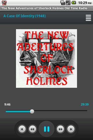 Sherlock Holmes Old Time Radio