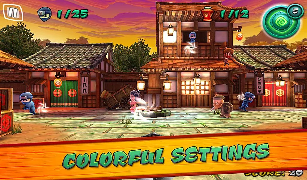 Ninja Shuriken - screenshot