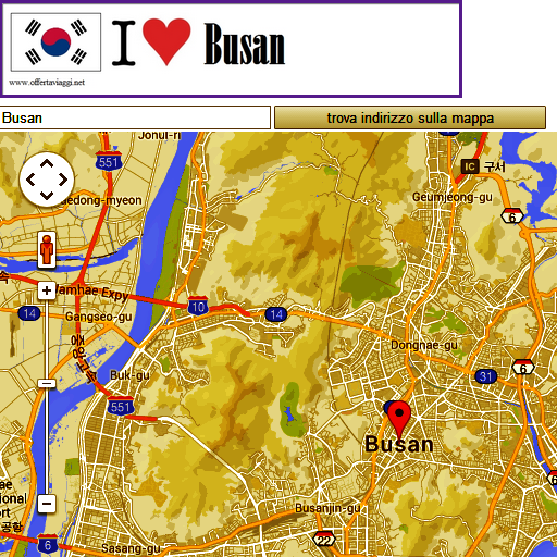 Busan map LOGO-APP點子