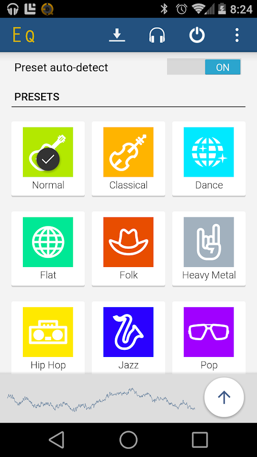 CLICK TO ENLARGE Equalizer FULL v4.0.5 Apk App