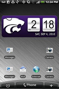 How to install Kansas State Wildcats Clock 1.1.0 unlimited apk for bluestacks