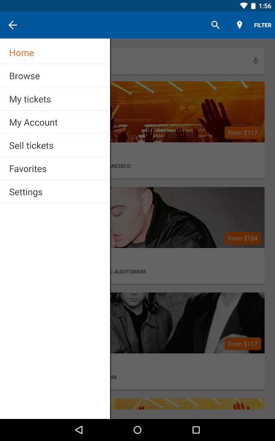 StubHub Event tickets Android Apps on Google Play