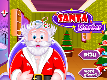 Santa Barber Salon poster 1