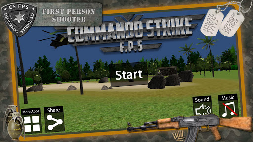 Commando Strike: 3D FPS Action