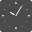 ICS Black Analog Clock Widget Download on Windows