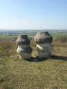 Skulptur am Steinbruch