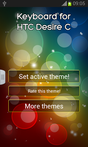 Keyboard for HTC Desire C