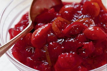 Cranberry & kumquat relish