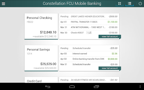 CFCU Mobile banking Screenshots 0