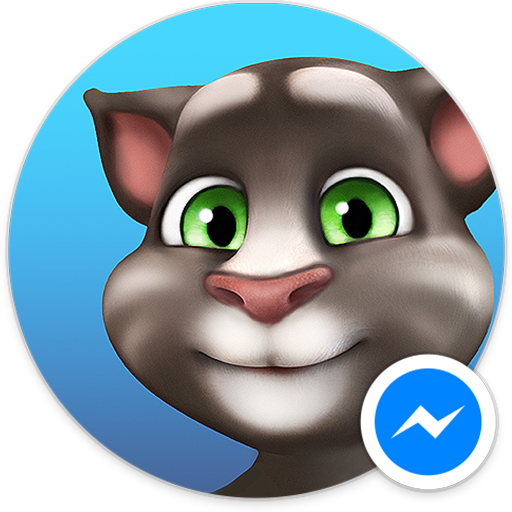 汤姆猫的Messenger LOGO-APP點子