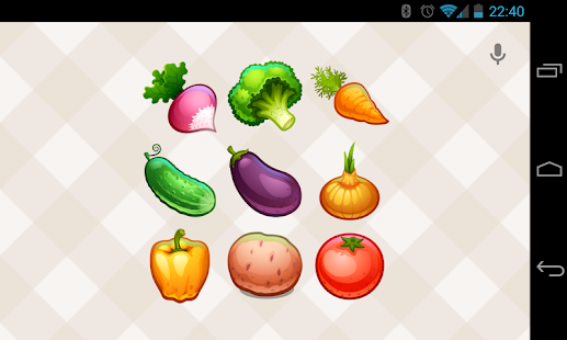 Free Numbers and vegetables APK