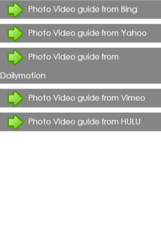 Photo Video guide