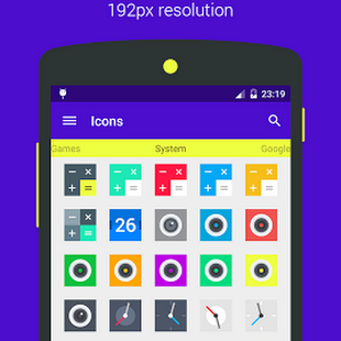 Goolors Square - icon pack v3.0.4 patchedGoolors Square - icon...