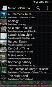 Screenshot Music Folder Player Full v1.5.7
