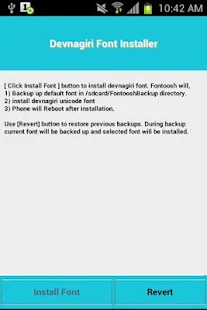 Font-oosh: Font Installer - screenshot thumbnail