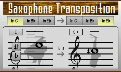 【免費音樂App】Sax Transposition-APP點子