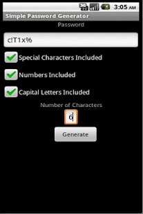 Lastest Simple Password Generator APK for Android