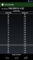 Tyre Pressure Checker APK Gambar Screenshot #4