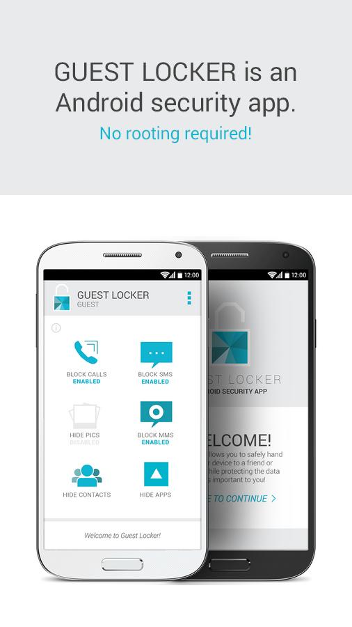 Guest Locker Smart Security Screen 1