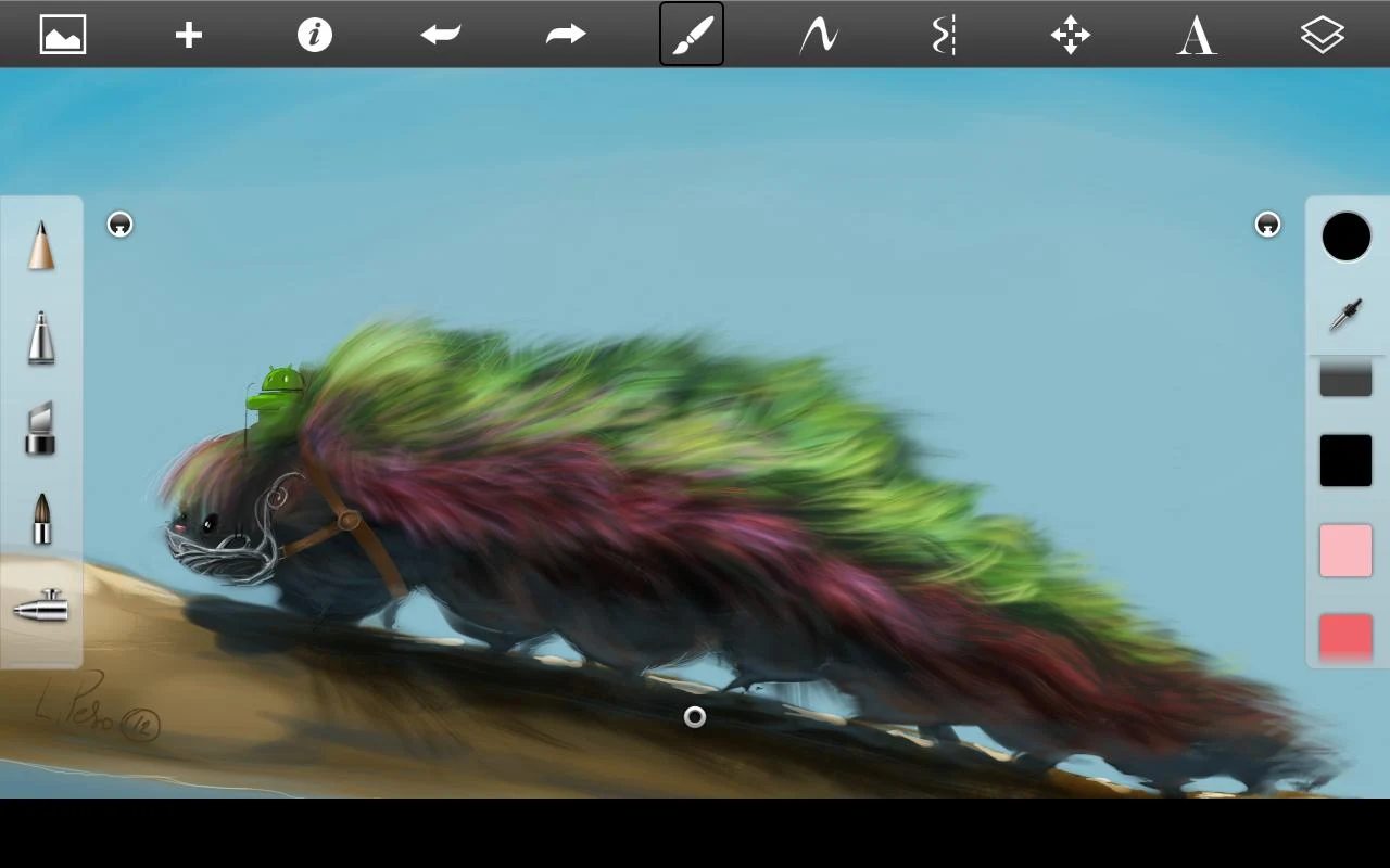 SketchBook Pro for Tablets - screenshot