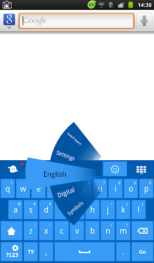 免費下載個人化APP|Flat Blue Keyboard Theme app開箱文|APP開箱王