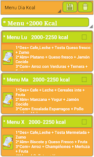 Free Dietas Diet Plan 2015 Calorías APK