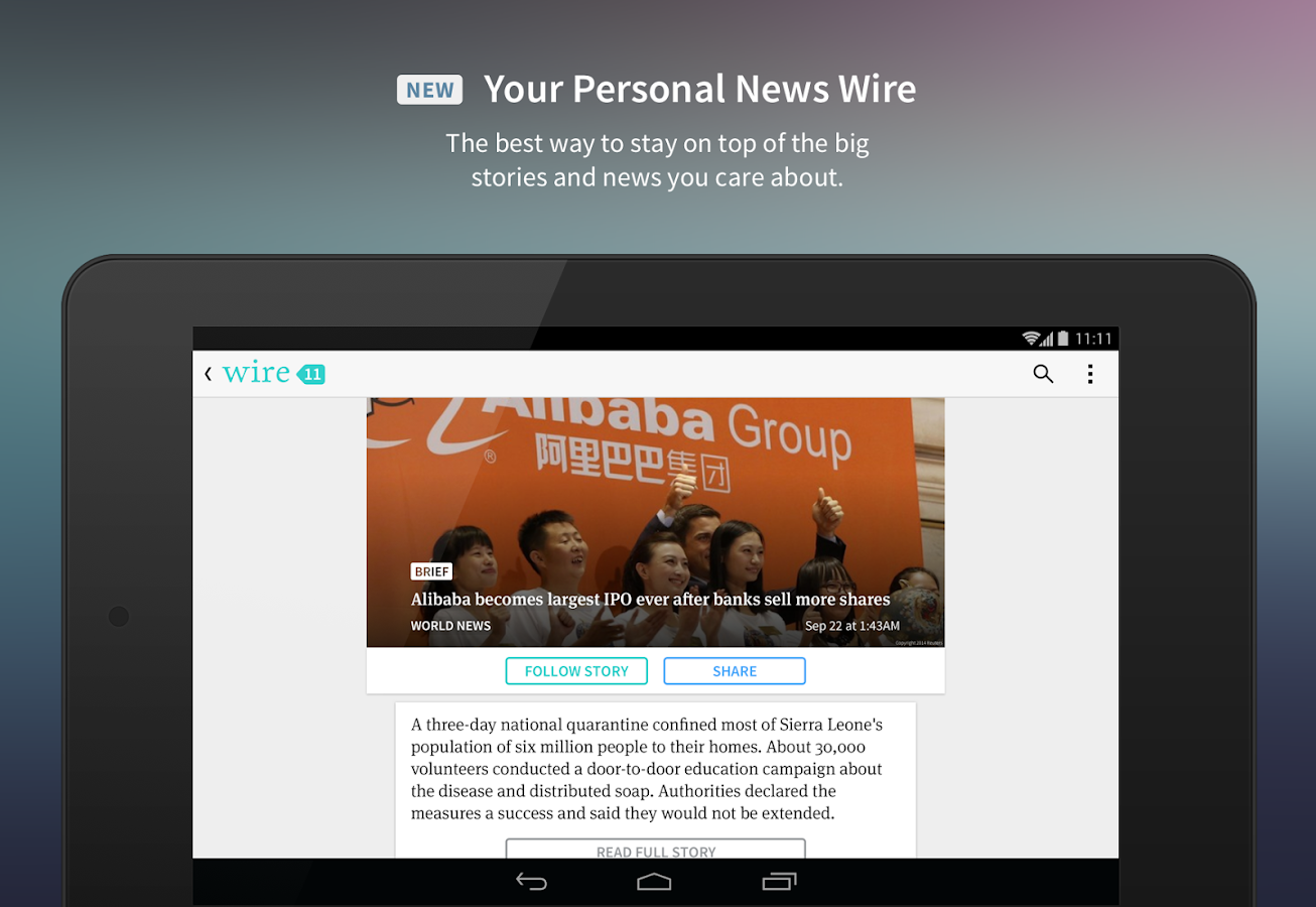 Circa News - screenshot