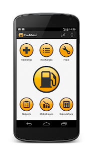 Capture d'ecran de l'application Android Fuelmeter (Сonsumption)