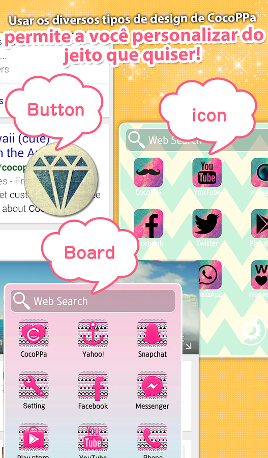   Aplicação Launcher★CocoPPa Pot: captura de tela 