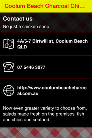 【免費商業App】Coolum Beach Charcoal Chicken-APP點子