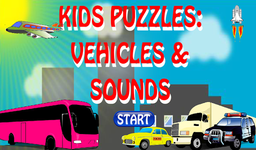 Kids Puzzles:Vehicles Sounds