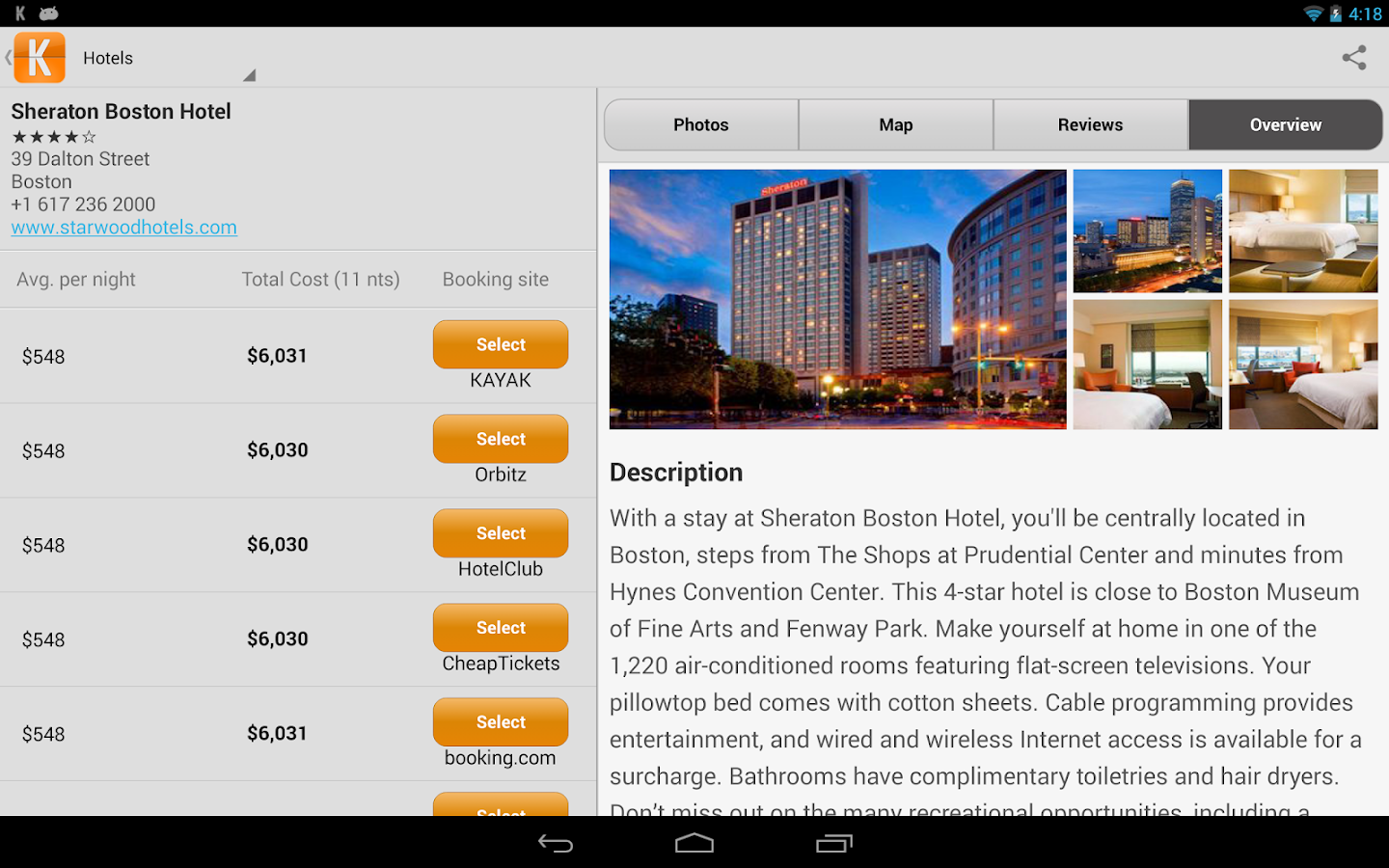 KAYAK Flights, Hotels & Cars Android Apps on Google Play