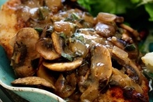 Chicken marsala