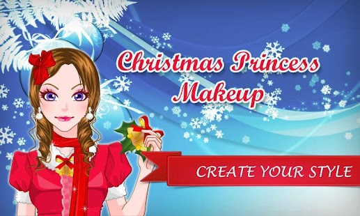 Christmas Princess Girl Makeup