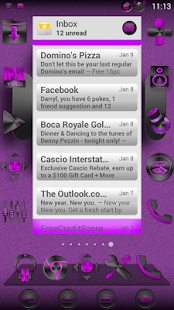 How to download BLACK CHROME PURPLE LAUNCHER 3.0.3 unlimited apk for laptop
