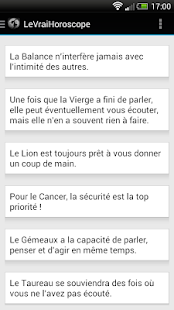 Le vrai horoscope