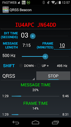 QRSS Beacon for Ham Radio