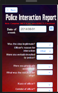 Five-O Police Rating App 1.2 - screenshot thumbnail