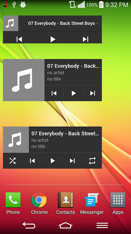 Marine Music Player - screenshot