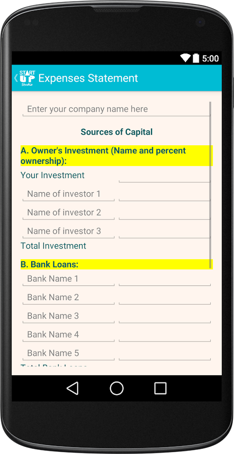    Startup Studio- screenshot  