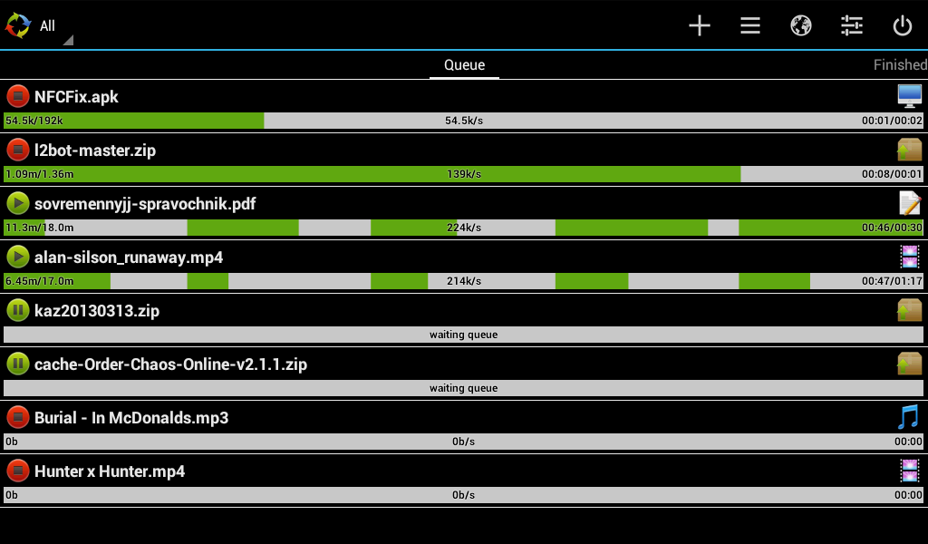 Advanced Download Manager Pro - screenshot