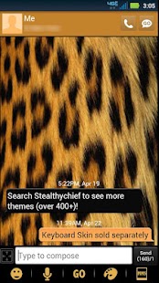 How to get GO SMS Cheetah Theme 1.4 unlimited apk for pc