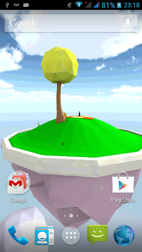 Picnic Island 3D Parallax LWP