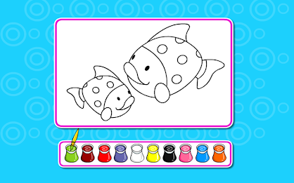 Coloring Pages Fish Coloring poster 8